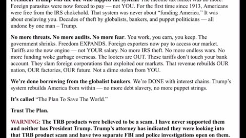 WTPN SITUATION UPDATE FEATURING RESTORED REPUBLIC 5-2-25