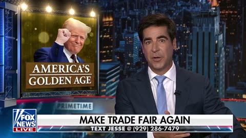 Jesse Watters · Fair trade is officially hot… 🔥