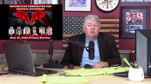 Burt Jones, First Ad buy, reminding Voters he is the Trump-endorsed candidate