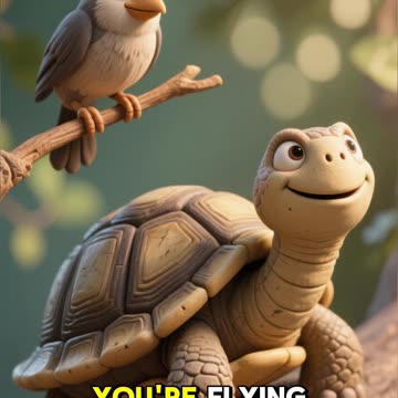The Tortoise and the Birds | Long English Moral Story