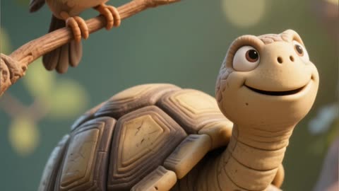 The Tortoise and the Birds | Long English Moral Story