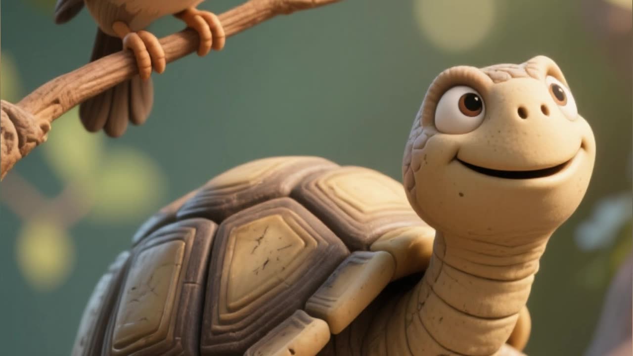 The Tortoise and the Birds | Long English Moral Story