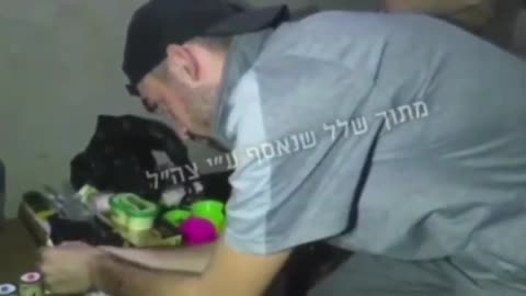 WRENCHING FOOTAGE OF SIX ISRAELI HOSTAGES LIGHTING HANUKKAH CANDLES BEFORE THEIR MURDER IN GAZA.