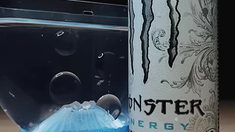 Feeding my Sea Monkeys Monster Energy