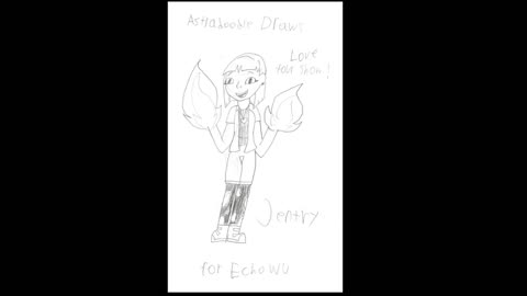 Astradoodle Draws S1 E2: Drawing Jentry Chau