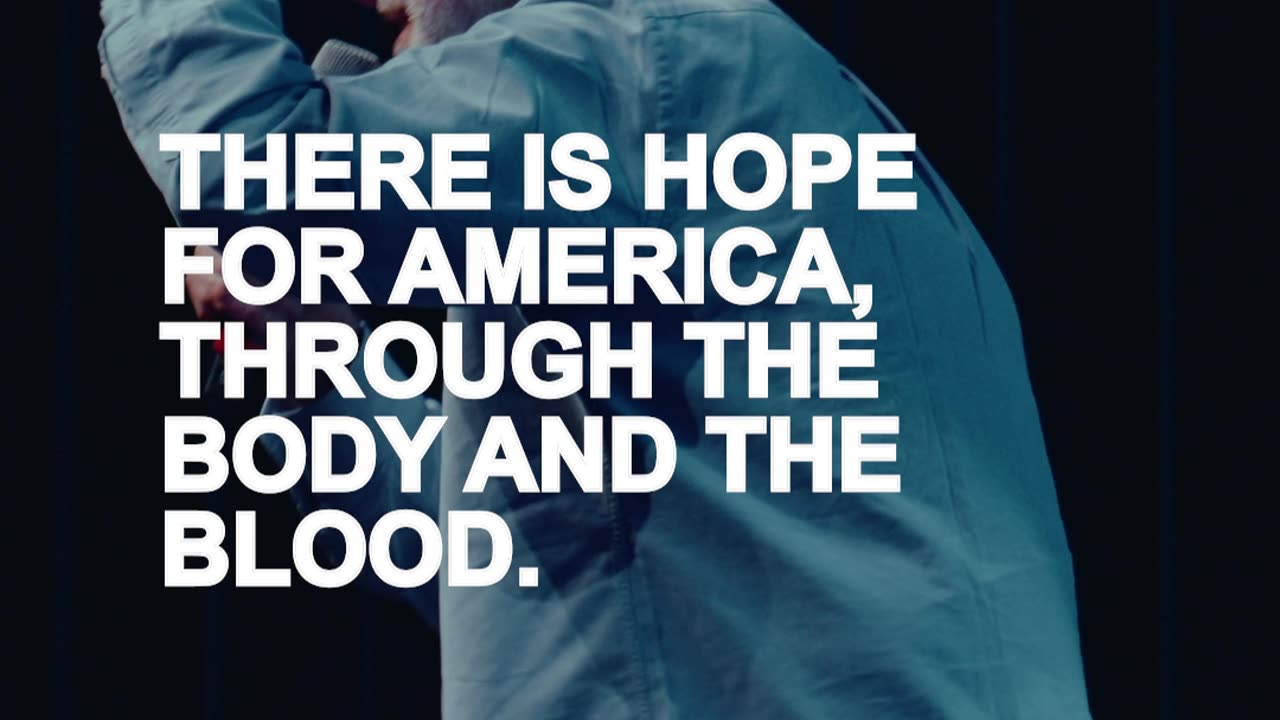 There is a crimson cure for a broken nation!