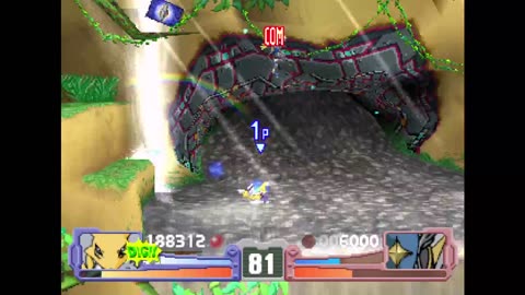 Digimon Rumble Arena (PS1/RetroArch) [Elle stream] Renamon run