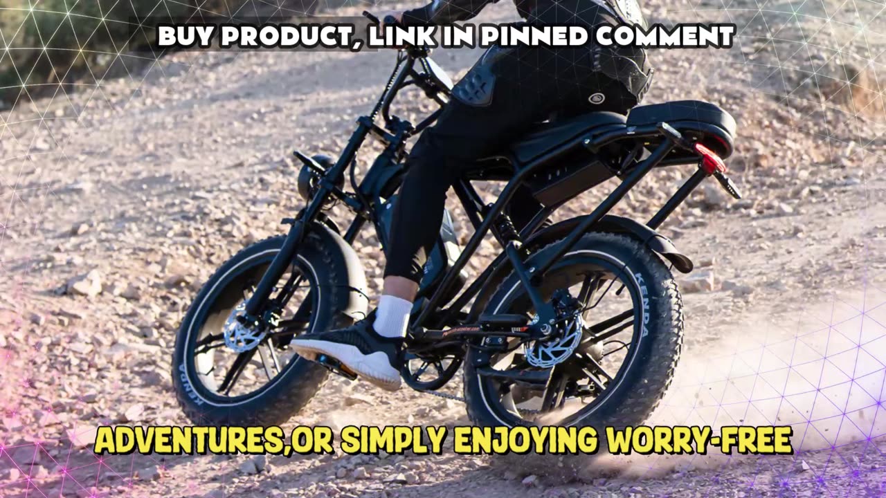 RCB G19 Electric Bike 350W Motor 48V 20.8Ah Battery 20*4.0 Inch Tire Electric Bike