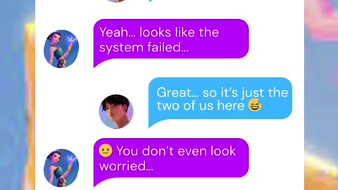zoey and jinu chat #short