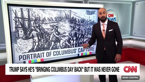 Trump says he’s ‘bringing Columbus Day back,’ but it was never gone