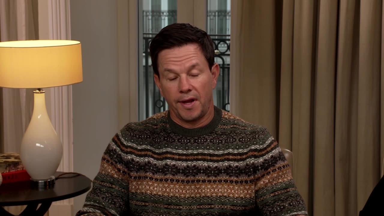 Wahlberg and Monaghan say 'The Family Plan 2' is action-packed and fun
