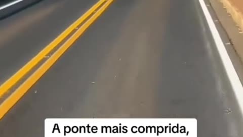 A ponte mais comprida do interior de SP