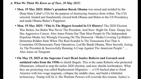 WTPN SITUATION UPDATE FEATURING RESTORED REPUBLIC 5-20-25