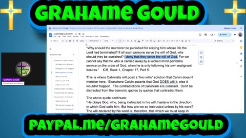 Examining Calvinism - Part Three