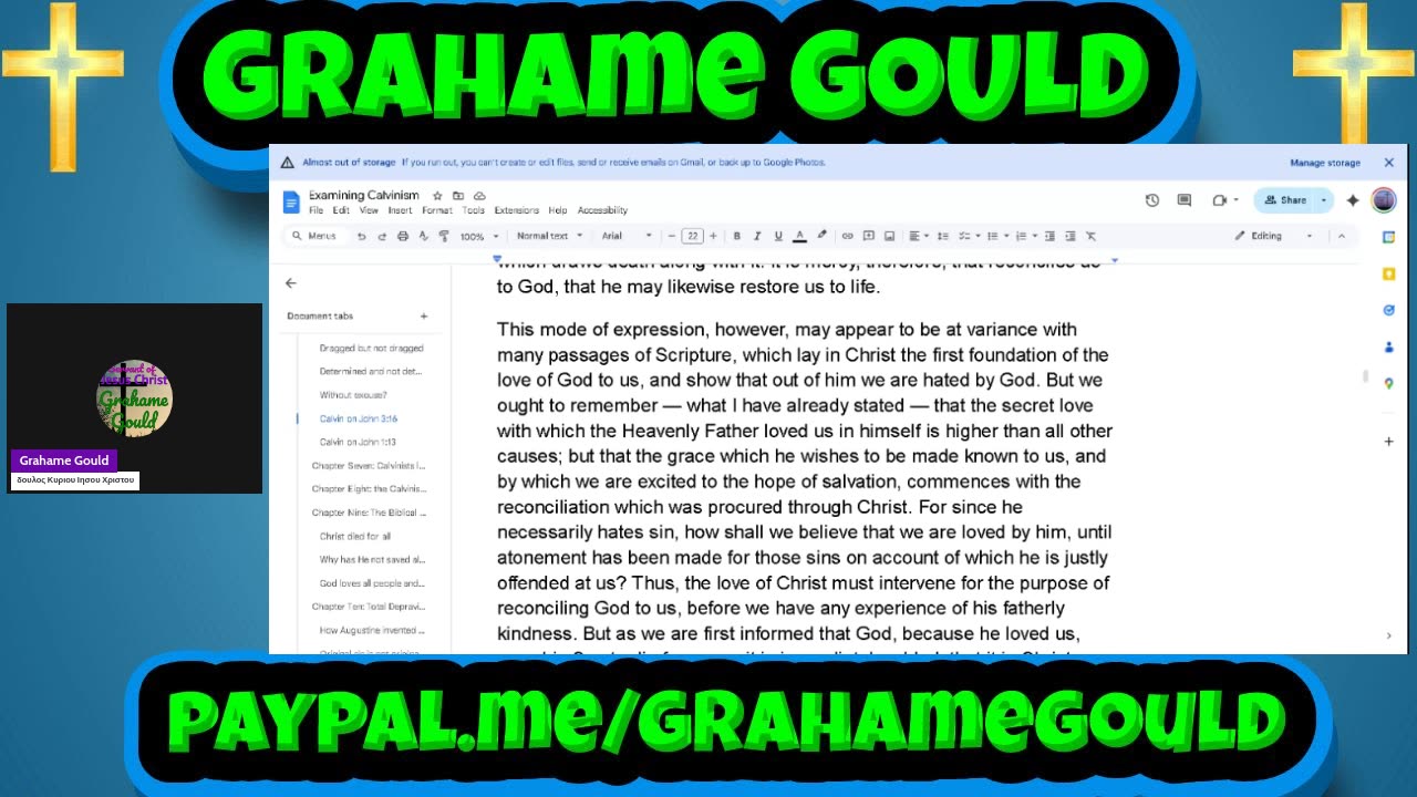 Examining Calvinism - Part Three