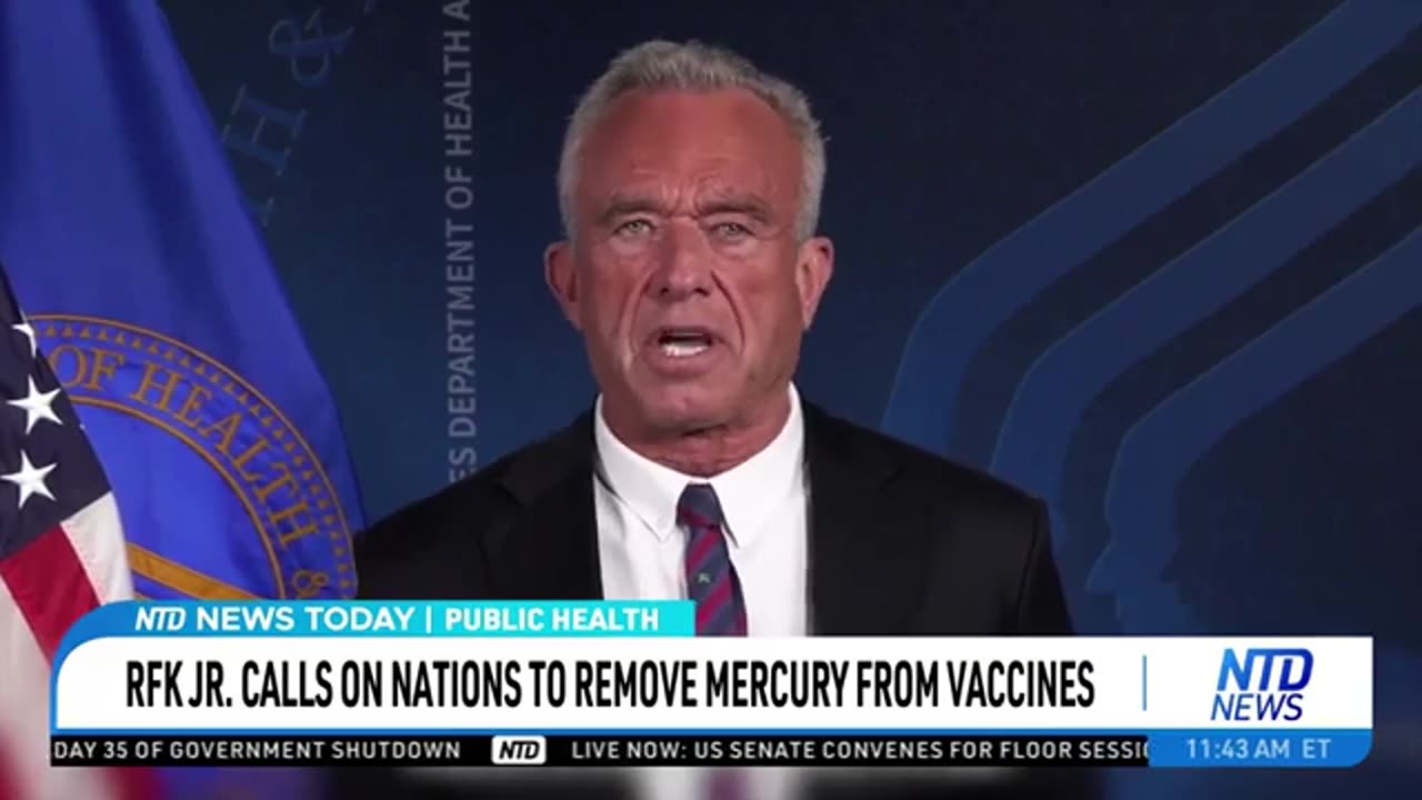 RFK Jr. Calls for Global Ban on Mercury in Vaccines