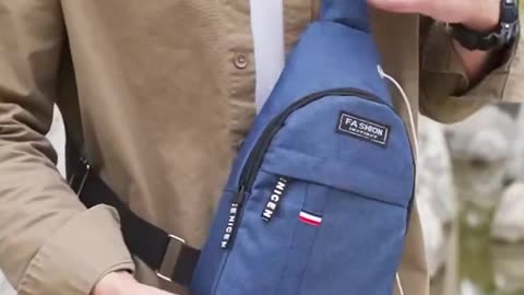 Men's Waterproof Fanny Pack – Large Capacity Waist Bag with Adjustable Strap for Travel,