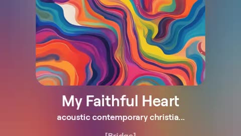 My Faithful Heart - Psalm 26