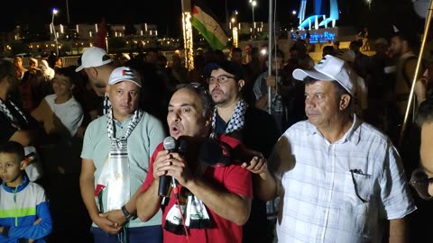 مسيرة شعبية بطنجة دعما لأسطول الصمود إستنكارا لإستمرار تجويع وحصار غزة 14 09 2025 كلمة الجبهة