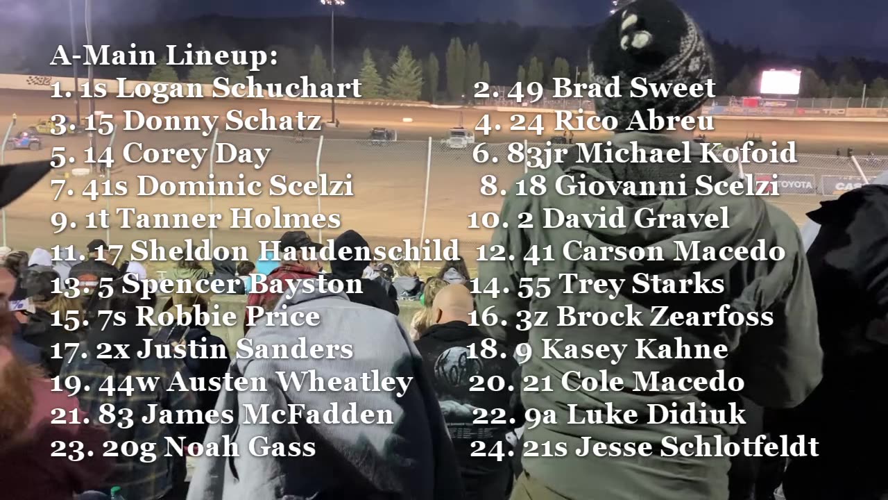 Grays Harbor Raceway - World of Outlaws - 410 Sprints - 9/4/23