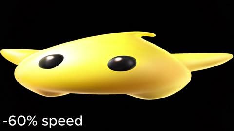 luma noises but slowed down so he sounds like a grown man