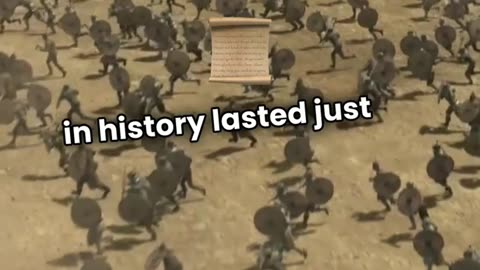 "Fun Fact: The Shortest War in History"