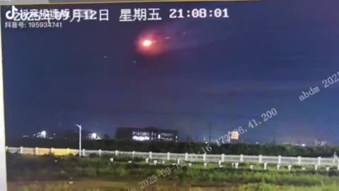 China shoots down a meteorite before it hits earth