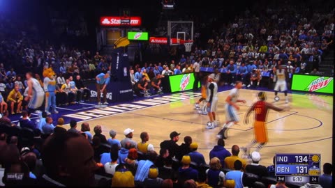 NBA2K: Pacers vs Nuggets (Dunks-Buzzer Beater)