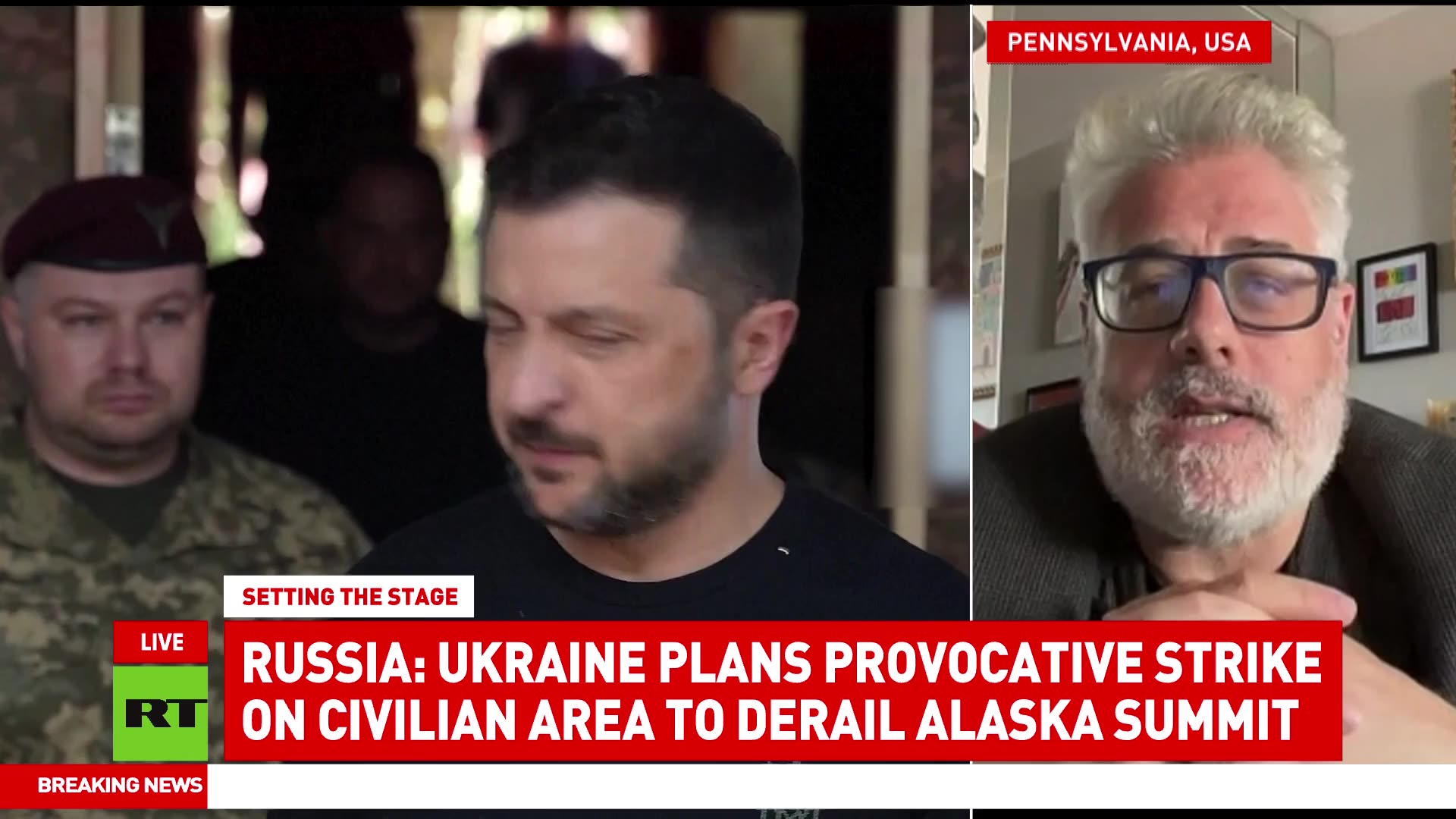 Zelenskys life depends on war continuing — Dan Kovalik on alleged Kiev false flag plan