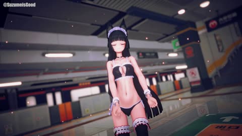 Hoshimi Miyabi / Zenless Zone Zero MMD / Sticky - Kiss of Life