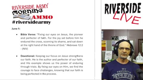 Riverside Morning Ammo Daily Devotional 6.1.25