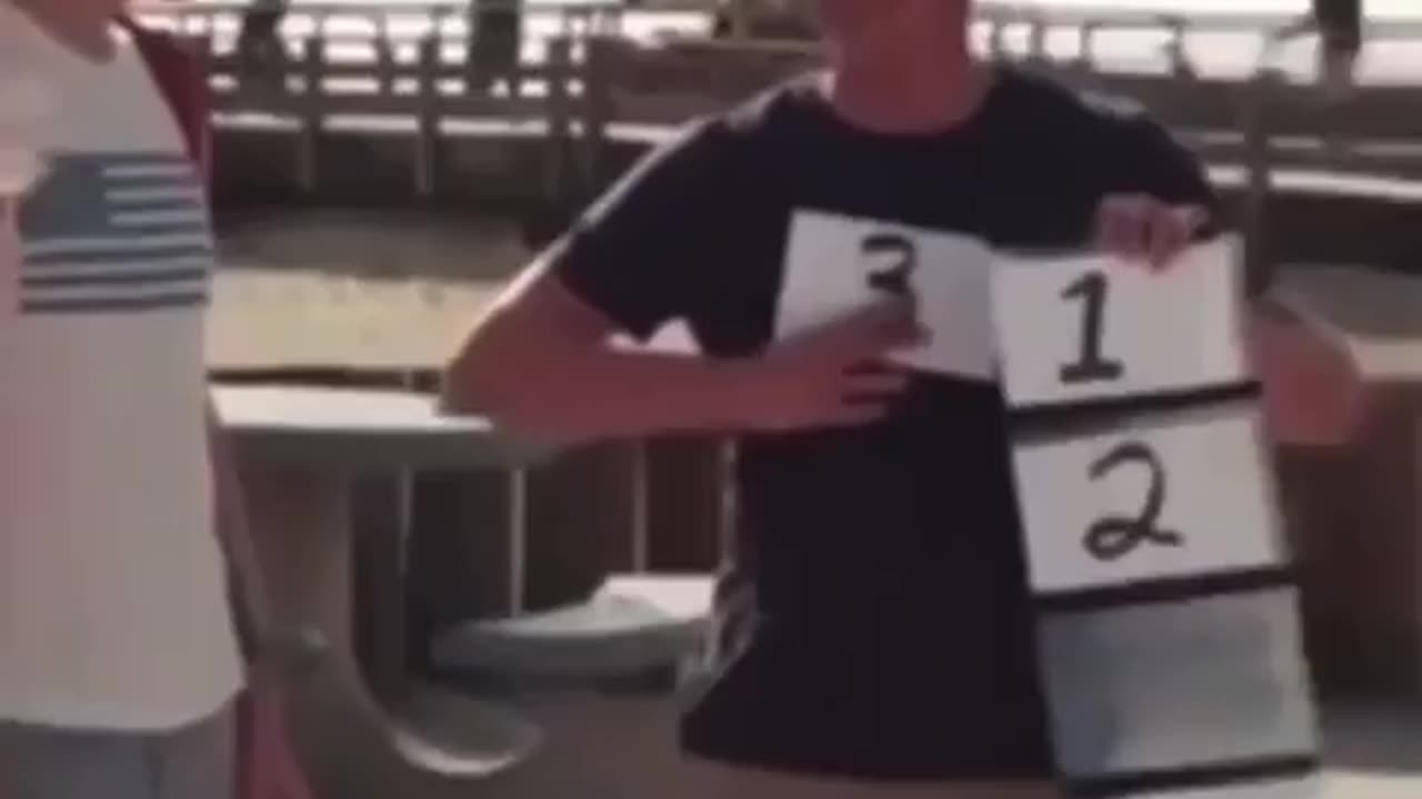 he got lucky