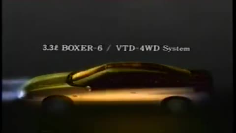 SUBARU ALCYONE SVX Commercial