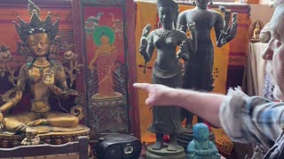 The Healing/Prayer Room/Temple at the Famous Buddha Shop