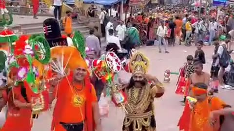 #रावण से बड़ा शिव भक्त कोई हो सकता है क्या इसलिए एक लाइक तो बनता है👍💯🚩 #haridwarkawadyatr
