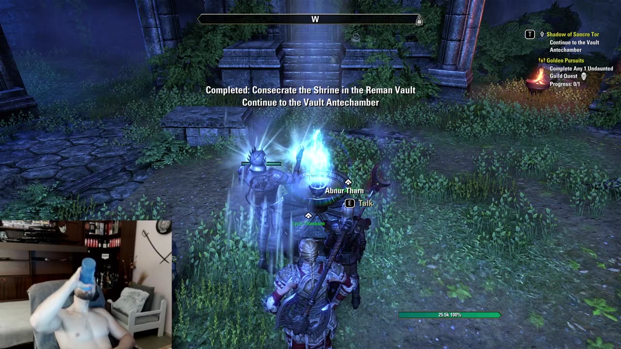 Playing ESO!
