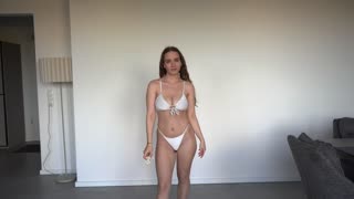 4K Bikini Trym On Haul 🤍 Swimsuit Try On