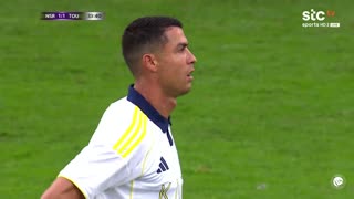Cristiano Ronaldo levels it for AlNassr!