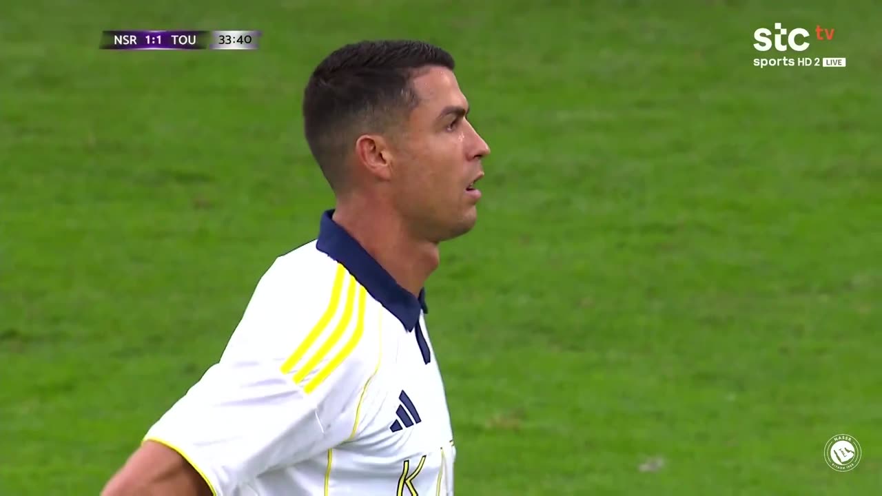 Cristiano Ronaldo levels it for AlNassr!