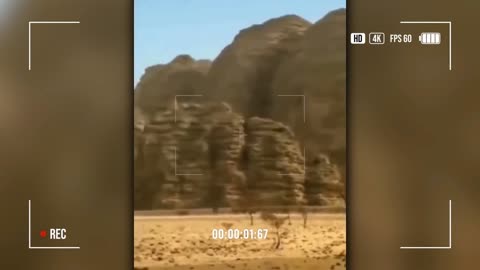 UFO Caught on Video over Ethiopian Hills