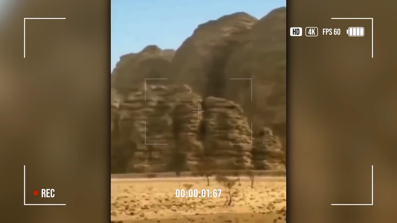 UFO Caught on Video over Ethiopian Hills