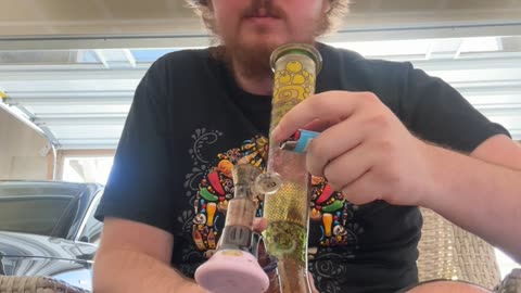 Day 472 The wind blew up my hair this morning lol