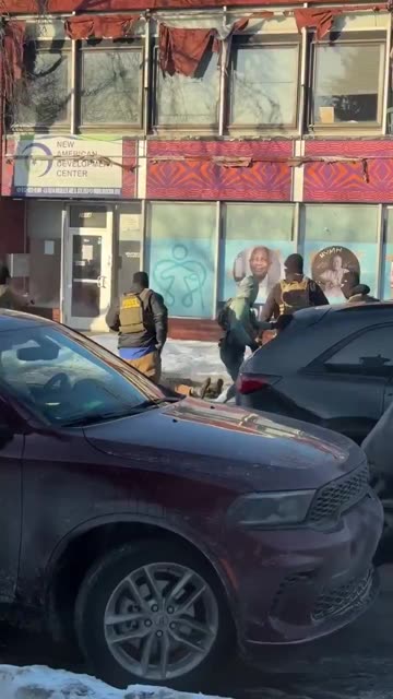 Recent ICE self defense shooting video