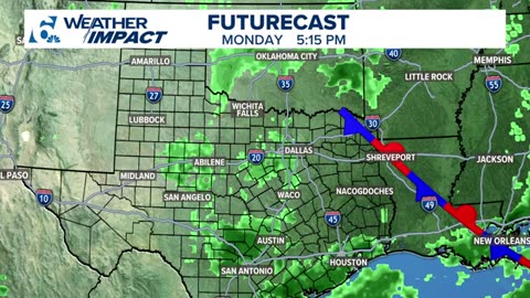 Rain Chances and Mid-90's Heat on the horizon for the Weekend | Central Texas Forecast