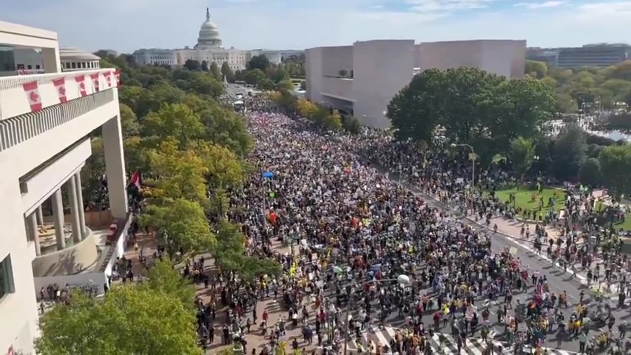 “No Kings” protest in Washington, D.C.