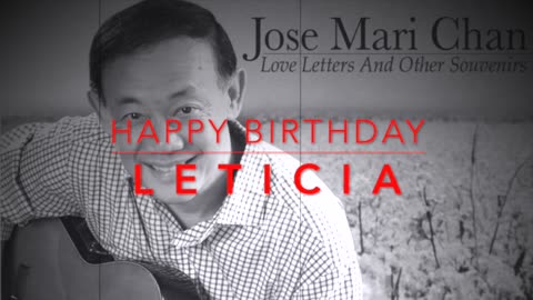 Leticia Tan Celebrates Diamond Birth Anniversary (October 29, 2025). Happy Birthday Leticia!