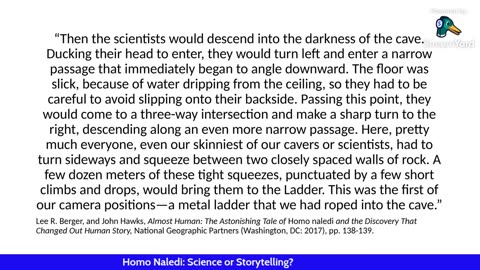 Homo Naledi: Science or Storytelling?