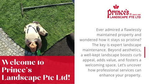 Reliable Commercial Landscape Maintenance Services in Singapore - Prince's Landscape Pte Ltd