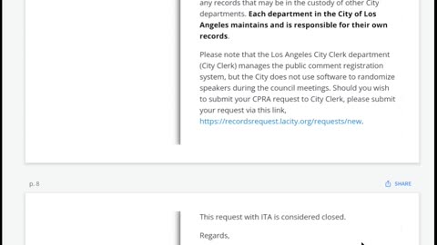 Los Angeles City Council Violates First Amendment Using Secret Software To Control Public Comment