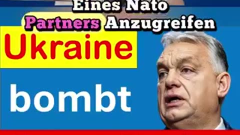 Ukraine bombt Ungarn-Pipeline